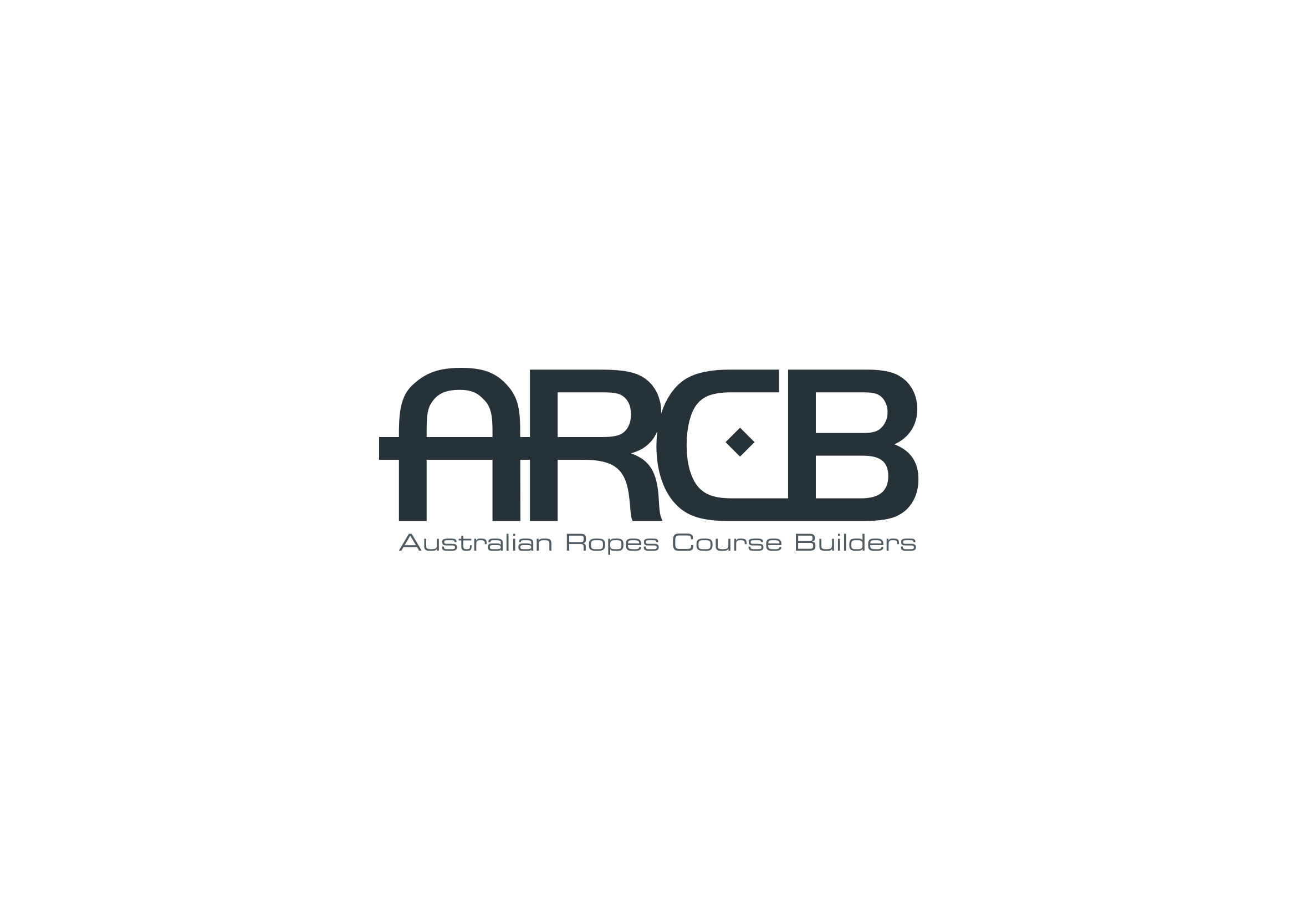 Australian Ropes Course Builders (ARCB) logo - light version