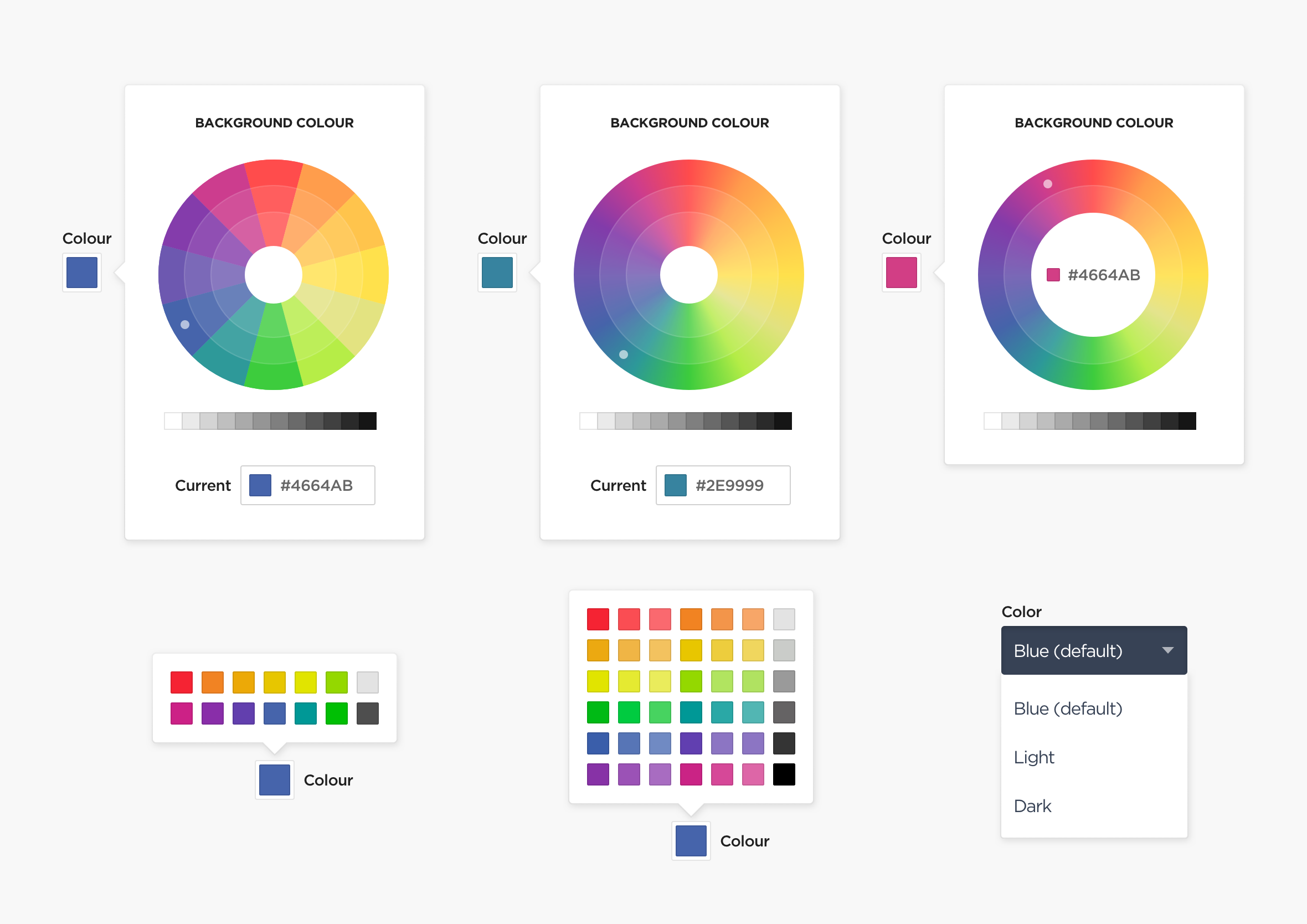 Weather OnDemand colour wheel