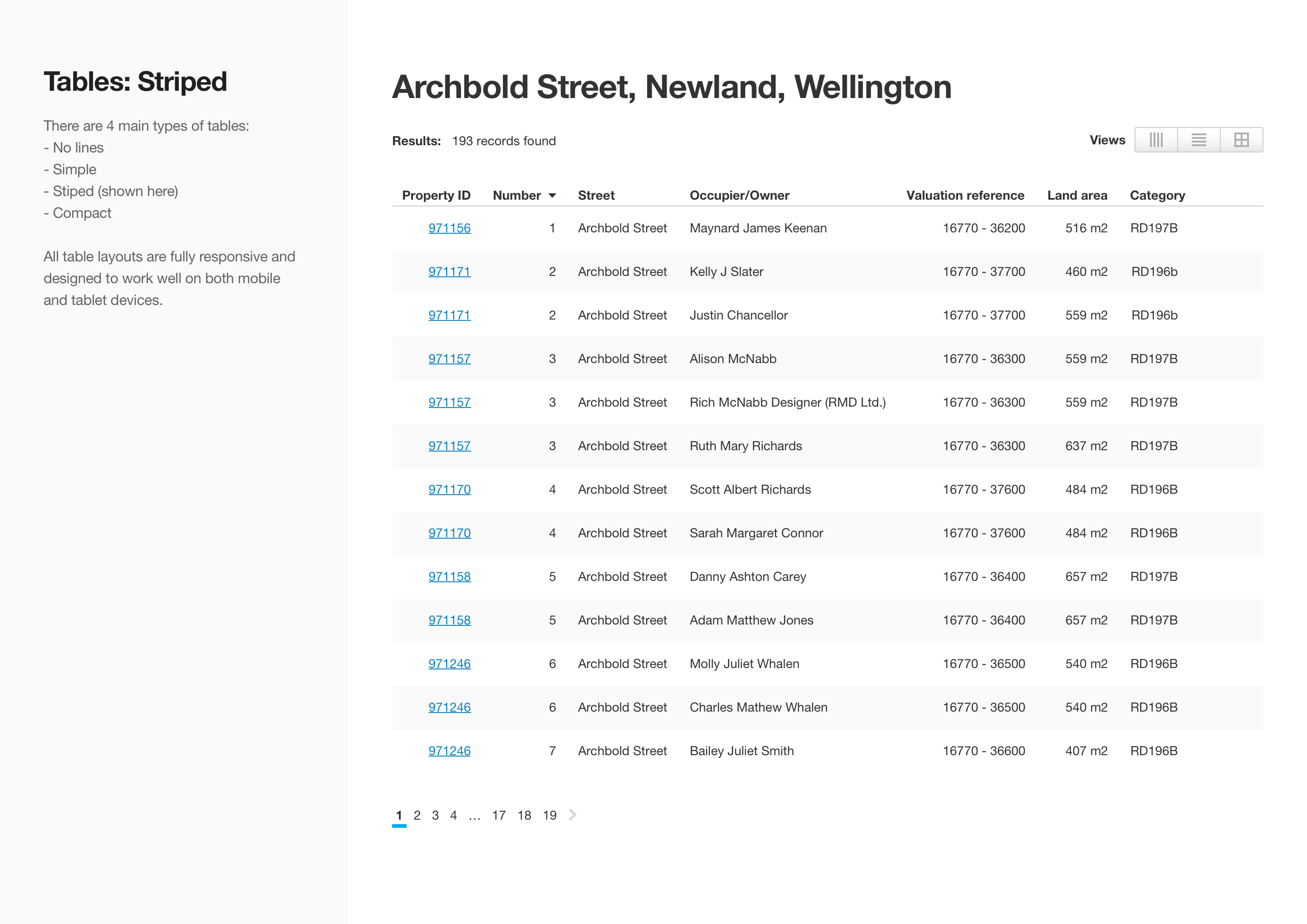 user-interface-library-table-layout-striped