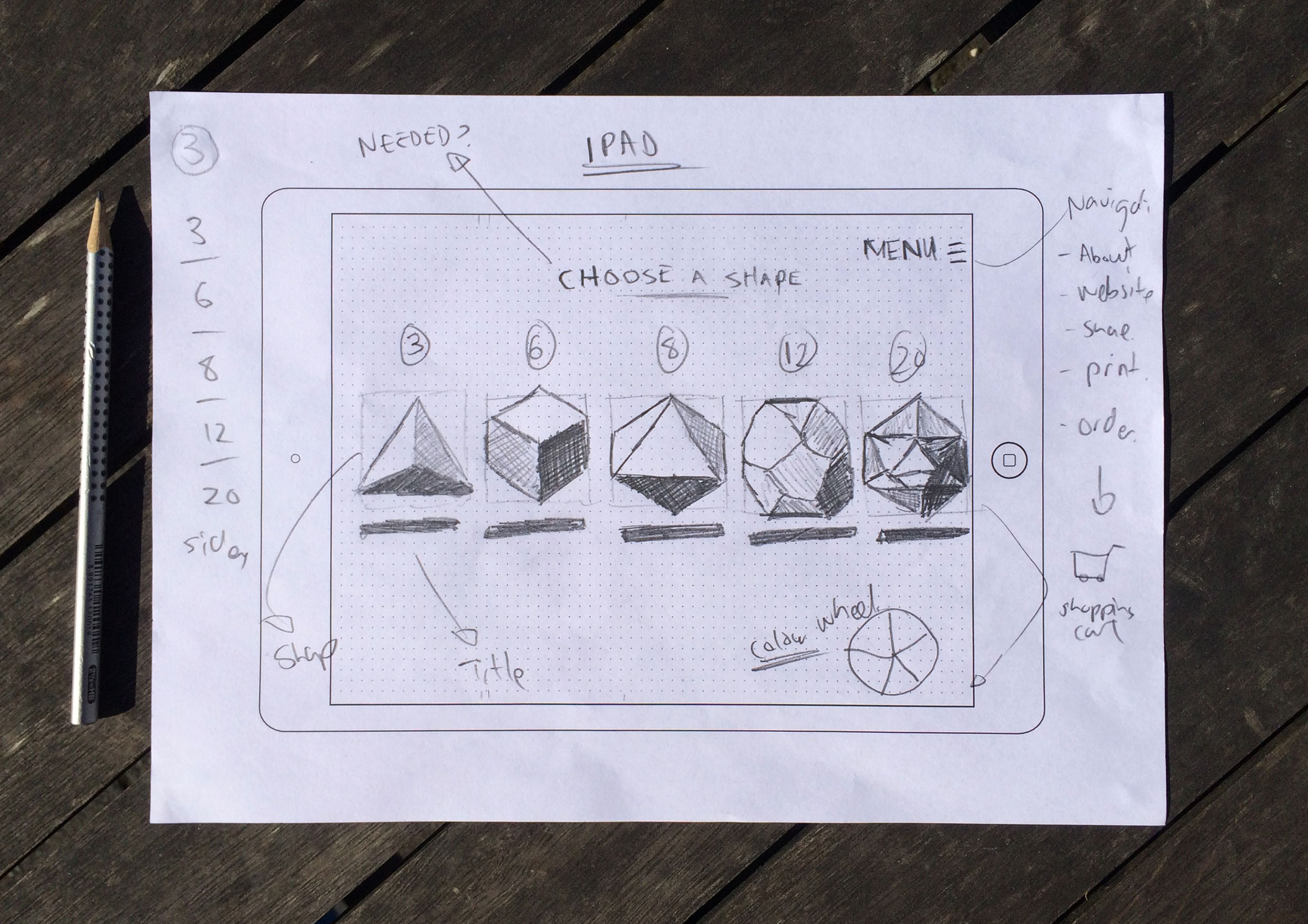 metatrons-cube-origami-app-sketch-iphone