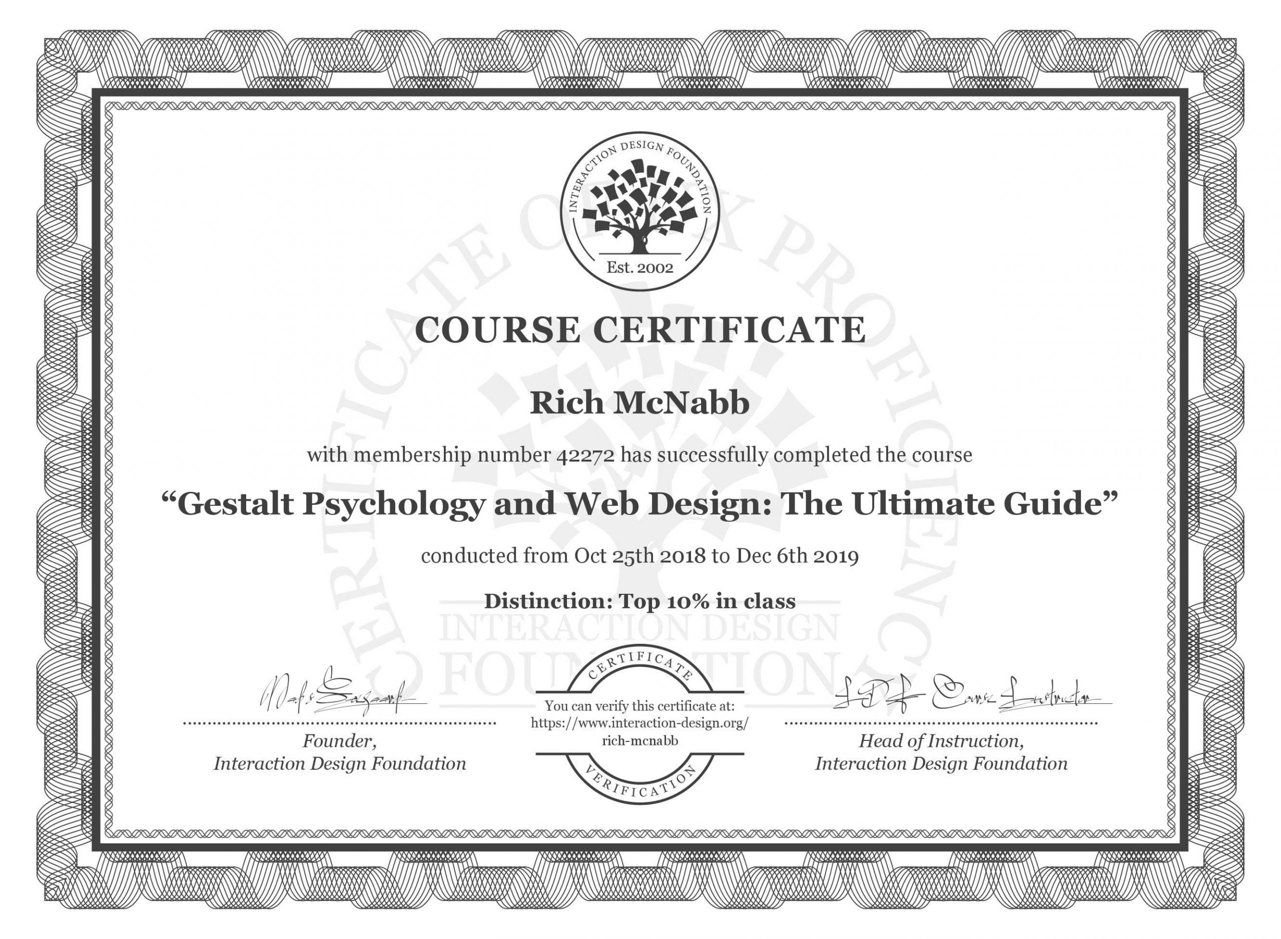 Rich McNabb - Gestalt Psychology and Web Design - The Ultimate Guide