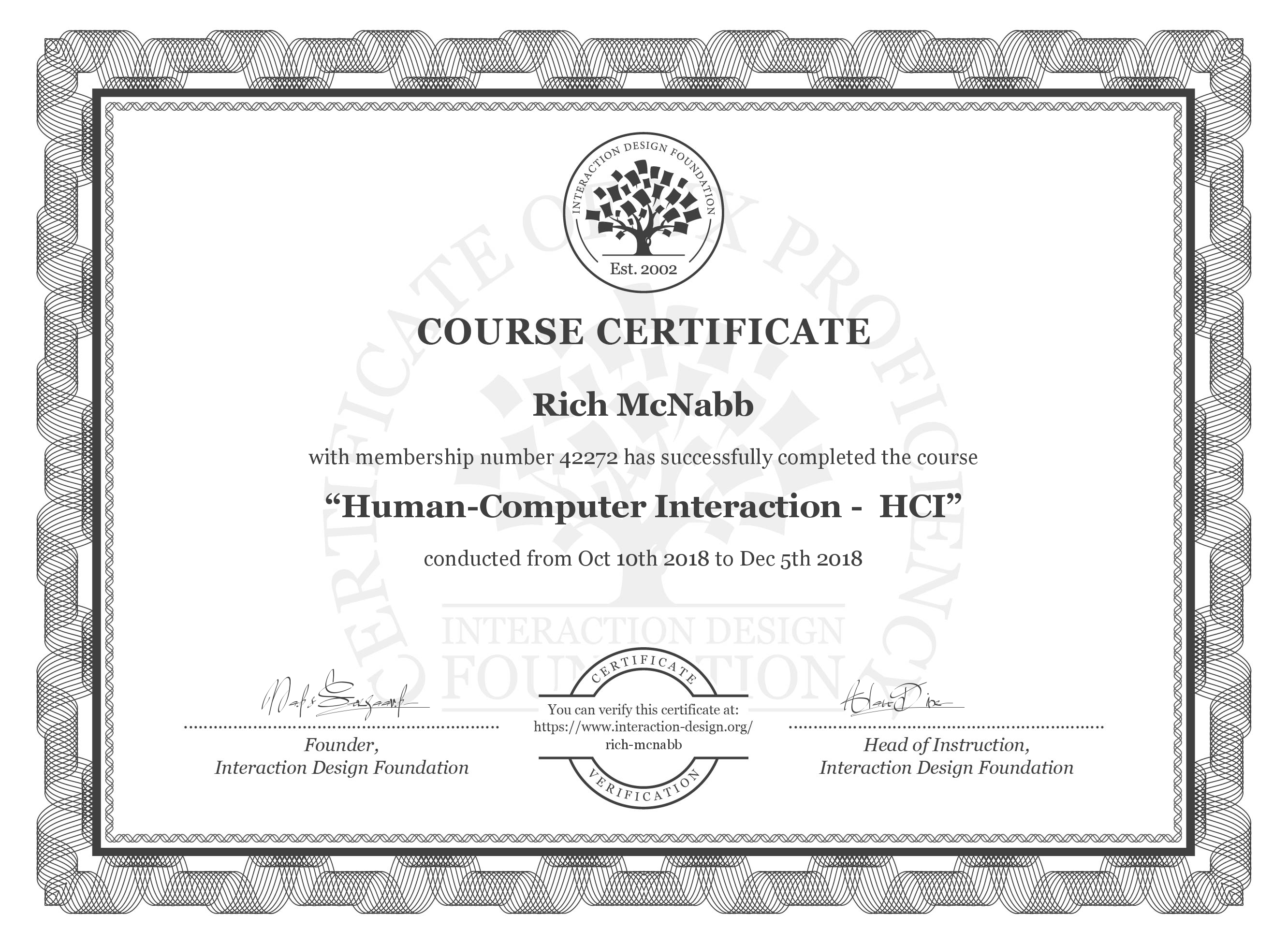 Human-Computer Interaction - HCI