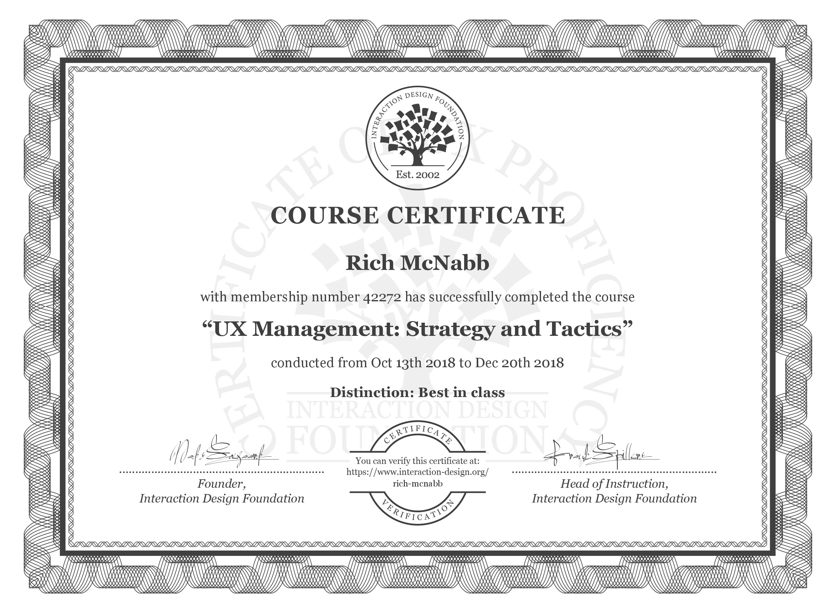 UX Management Strategy and Tactics