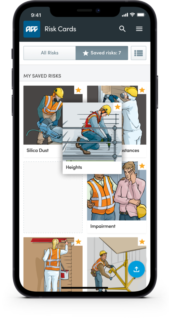 Health and safety risk app — User Experience (UX/UI) Wellington