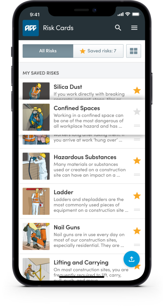 Health and safety risk app — User Experience (UX/UI) Wellington