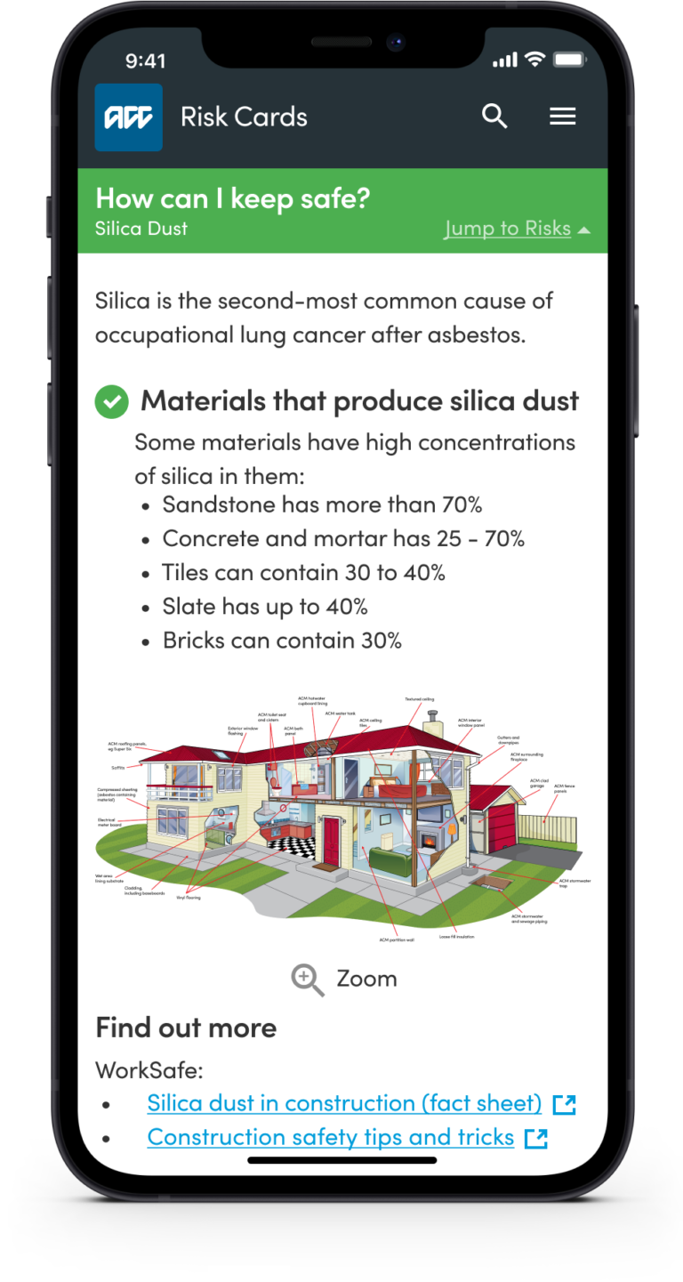 Health and safety risk app — User Experience (UX/UI) Wellington
