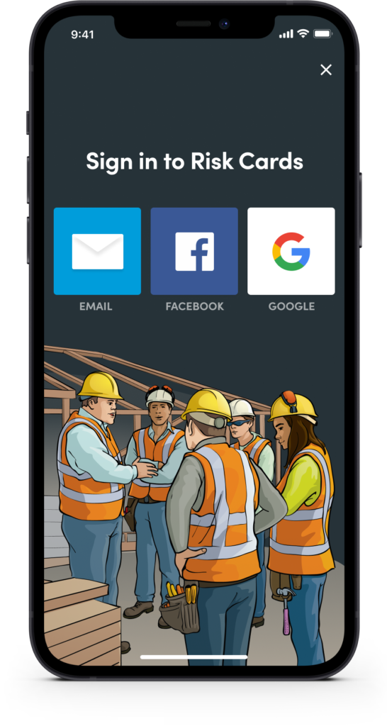 Health and safety risk app — User Experience (UX/UI) Wellington