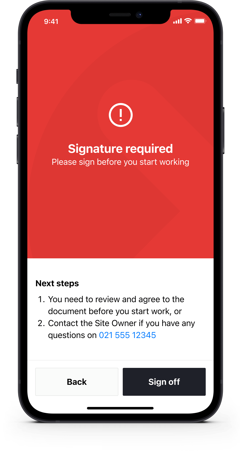 worksite-health-and-safety-app-feedback-warning